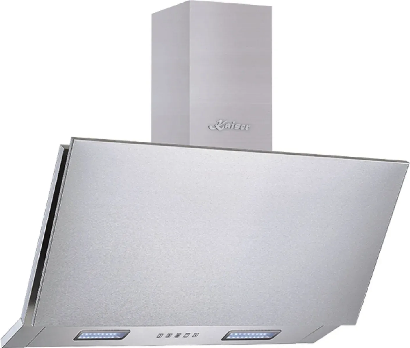 Kaiser AT 9455 Edelstahl Wandhaube Dunstabzugshaube 90 cm kopffreihaube 1250m3/h Touch Control