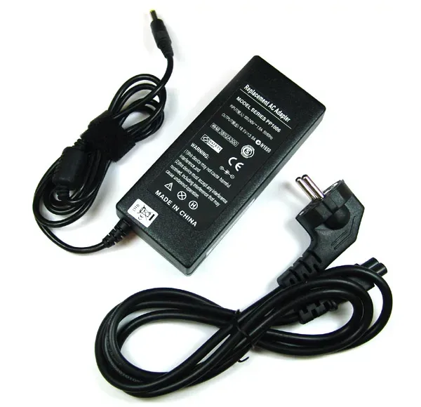 Ladegerät/Netzteil für HP / Compaq, 18,5V, 3,5A, (65W), Rund-Stecker 4,8 x 1,7 mm