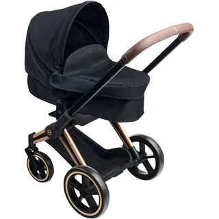 Corolle Kombi-Puppenwagen Cybex schwarz