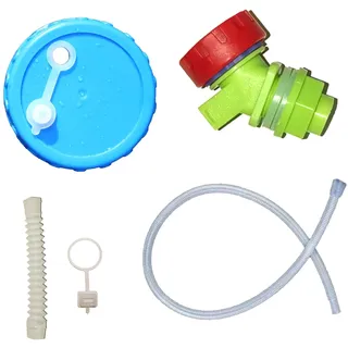 Sparkstarses Wasserbehälter mit Hahn, 5-22L Kunststoff Wasserkanister, Camping Wasserkanister, Wasserbehälter für Küche, RV, Van, Camping, Schule, Krankenhaus, Outdoor, Garten (Accessory)