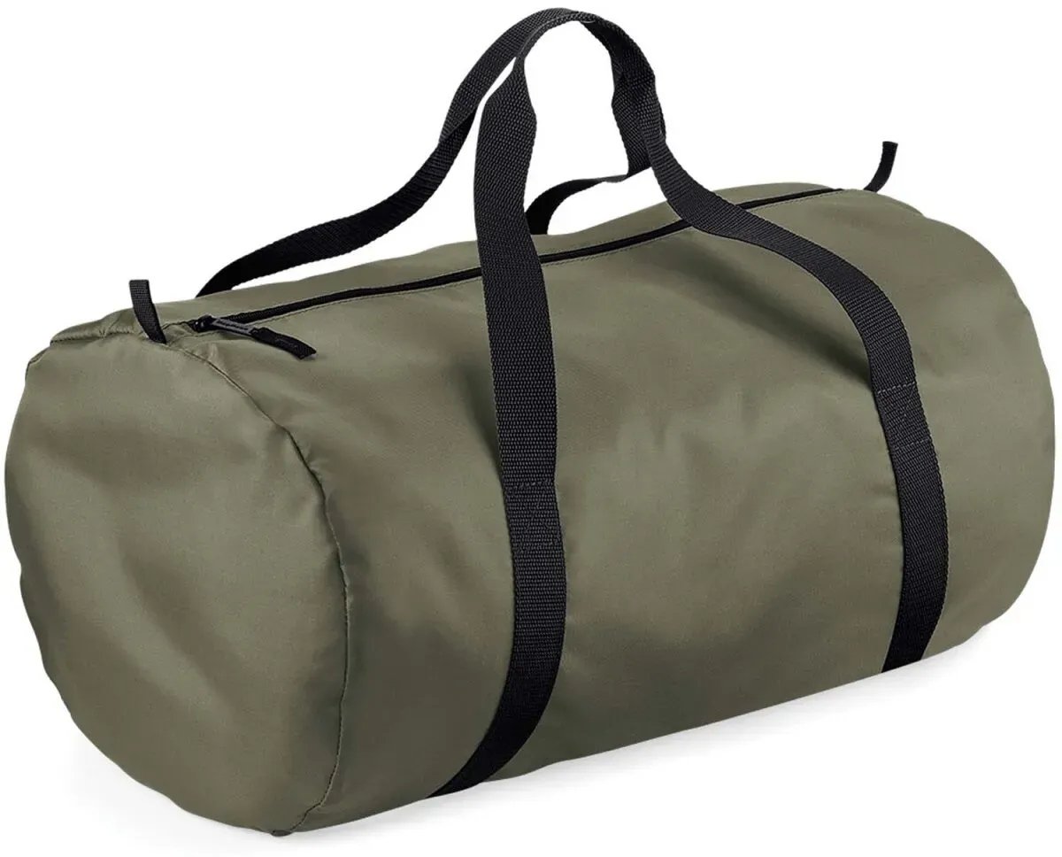 BagBase Tasche 'Packaway' Sport- und Reisetasche BG150 olive green/black 50 x 30 x 26 cm