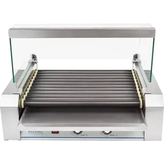 Royal Catering Hot Dog Grill - 11 Rollen - Teflon