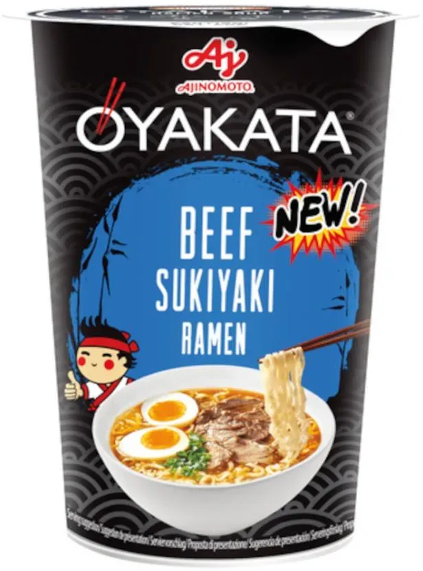 Oyakata Rind Sukiyaki Ramen Nudeln 64g