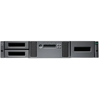 HPE StoreEver MSL2024 0-drive Tape Library