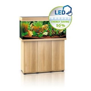 Juwel Rio 180 LED mit Unterschrank SBX helles Holz