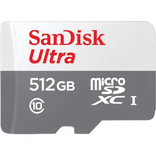 SanDisk Ultra microSDHC/microSDXC UHS-I + SD-Adapter 512 GB