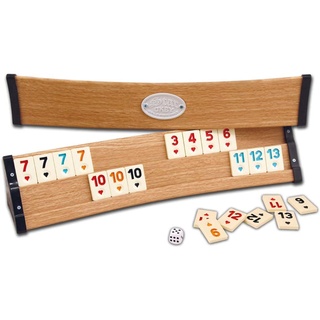 Star 1010631, Rummy curved, Romme, Okey Set oval, aus Kunststoff