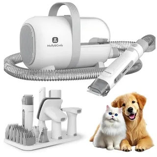 molly & cody SAMSON Tierhaarschneider Weiß, Grau 1St.