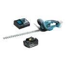 Makita DUH523RF + 1x 18V 3Ah BL1830B + DC18RC Akku-Heckenschere, 18V