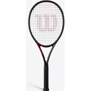 Tennisschläger Damen/Herren Wilson - Clash 100 L V3 schwarz/orange schwarz|orange GRIP 2