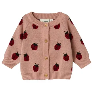 lil' atelier baby Nbflulio Knit Card Lil Atelier Cardigan "Lulio" in Rosa - 80