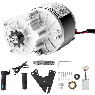 Vevor 250W Elektrischer Gleichstrommotor-Bausatz, 24V 2700U/min mit Controller