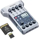 Zoom P4 Podtrak Podcast Recorder mit SD-Karte 32 GB (Handheld), Audiorecorder