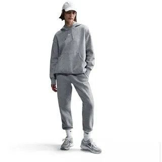Nike Sportswear Phoenix Fleece Oversized Hoodie Damen 063 dk grey heather/sail M