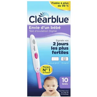 Clearblue Digital Ovulation Test 2 Days 10 Units