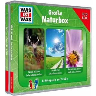 Tessloff WAS IST WAS 3-CD Hörspielbox. Große Naturbox