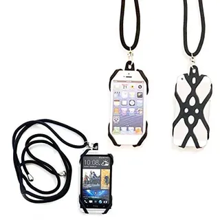 Supercase24 Handykette mit Band für Olympia Neo Schutzhülle Umhängen Handy Hülle Cover Tasche Case Kordel Umhängeband