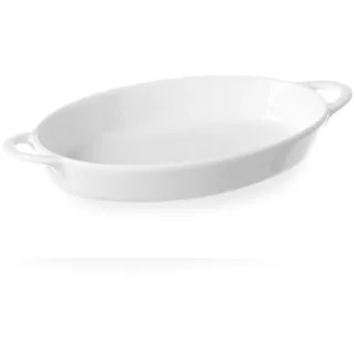 HENDI Ofenform, mit Ohrengriffen, oval, 165x105x30 mm
