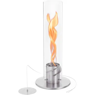 höfats SPIN 1200 Tischfeuer silber