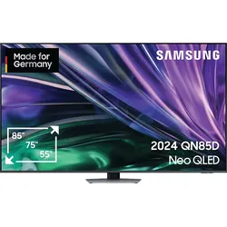 SAMSUNG GQ85QN85D Mini LED / Neo QLED TV (Flat, 85 Zoll 214 cm, UHD 4K, SMART TV, Tizen)