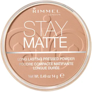 Rimmel London Stay Matte Pressed Powder warm honey
