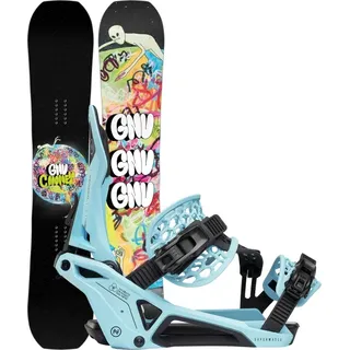 GNU C MONEY 2026 inkl. NIDECKER SUPERMATIC escape cyan - 159 | M