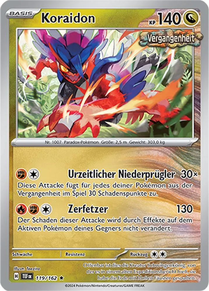 Amigo Pokèmon Sammelkarte Koraidon - Promokarte limitiert