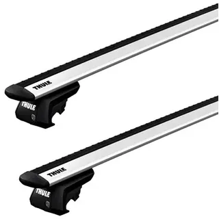 Dachträger Thule mit EVO WingBar Ford Galaxy 5-T MPV Dachreling 2000