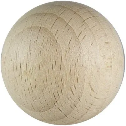 Holzkugel in Buche ungebohrt