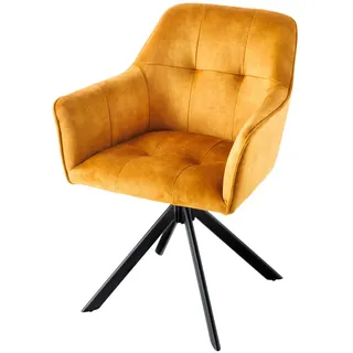 Metallgestell senfgelb