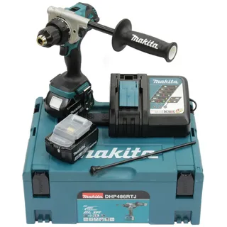 DHP486RTJ inkl. 2 x 5,0 Ah + Makpac