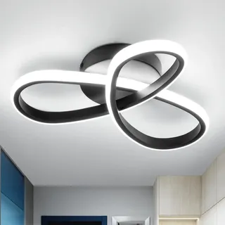 Goeco - LED-Deckenleuchte, Runde 32W 2350LM, Deckenlampen, für Flur, Küche, Wohnzimmer, Balkon, (Rund, 30W)