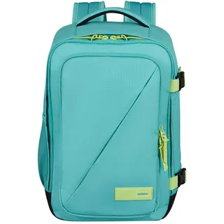 American Tourister Take2Cabin Casual Backpack S Dusty Turquoise / Lime