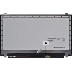 2-Power 15.6 WXGA 1366x768 HD LED Glossy, Notebook Ersatzteile, Schwarz, Grau