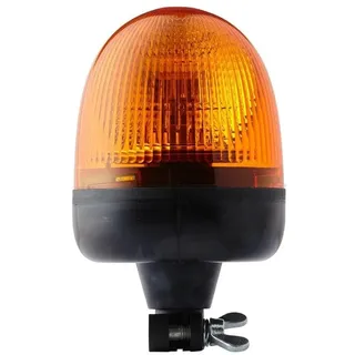 Hella Rundumkennleuchte Rota Compact - 12V - gelb - Rohrstutzen, flexibel