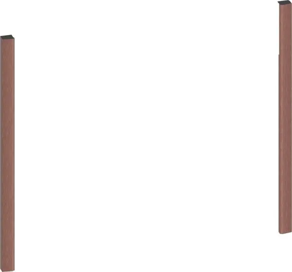 Neff Collection ZC045BY0 - Flex Design Kit, 45 cm, Brushed bronze, für einen einzelnen Kaffeevollautomaten