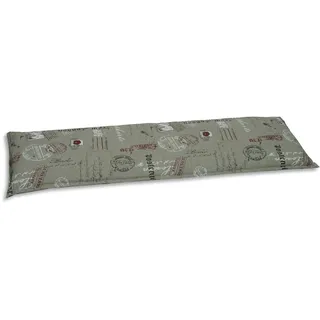 GO-DE Bank-Auflage 3-Sitzer anthrazit 145 x 45 x 6 cm, anthrazit