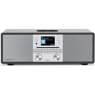 TechniSat Digitradio 650 (DAB+, DAB, FM, Bluetooth, WLAN), Radio, Silber,