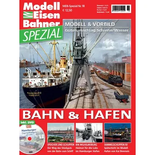 Bahn & Hafen - MEB ModellEisenBahner Spezial 18-2014 mit DVD