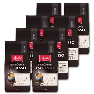 8 KG Melitta BellaCrema Espresso Kaffeebohnen Preis ist Inklusive Kaffeesteuer