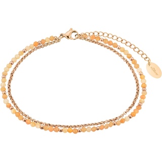s.Oliver Fußkette Edelstahl One Size Damen 