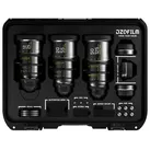 DZOFILM Pictor Zoom 3-lens kit Black (12-25/20-55/50-125, T2.8) in Hartschalenkoffer Schwarz
