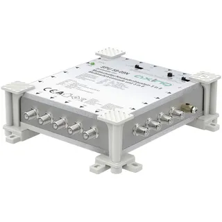 Axing SPU05809N SAT Multischalter 5 (4 SAT/1 terrestrisch) Teilnehmer-Anzahl: 8