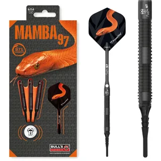 BULL'S Mamba M5 Dart, Schwarz, 18 g