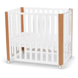 Kinderkraft 4-in-1 Koya Minibett - White - One Size