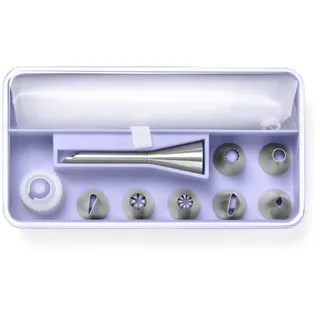 Tchibo - Spritztüllen-Set - silber