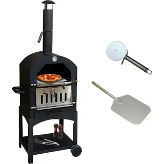 Outdoor Pizzaofen Pizza Ofen Gartenofen Grill 156cm h x 64cm b x 43cm t Gratis Pizza Schieber