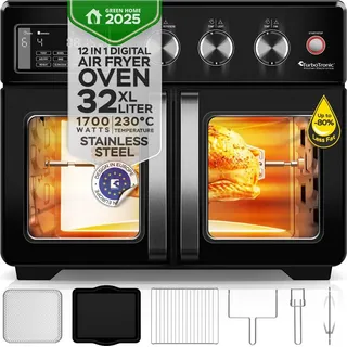 TurboTronic By Z-LINE TurboTronic Mini Backofen schwarz