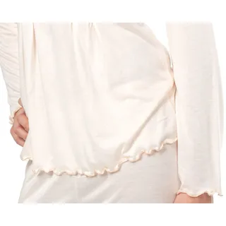 Mysanity Stillpyjama aus Modal, Langarm, Rosa 1 St