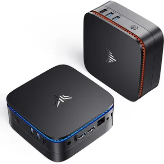 acemagic ACEMAGICIAN AK1PRO Mini PC N5105 2.9GHz 16GB RAM 512GB SSD M.2 Micro Desktop Computer, 4K UHD, WLAN, Gigabit Ethernet, HDMI X 2 für Business, Heimkino, W11 Pro